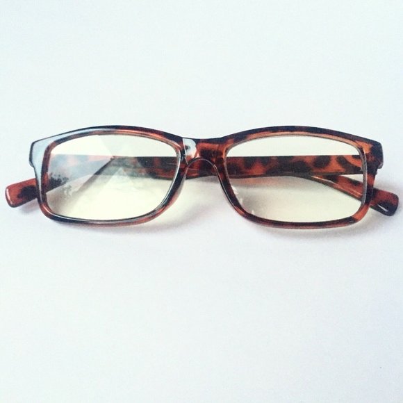 Computer Screen Blue Lite Glasses Brown Unisex No Magnification Blue Blockers +0 - Picture 3 of 9